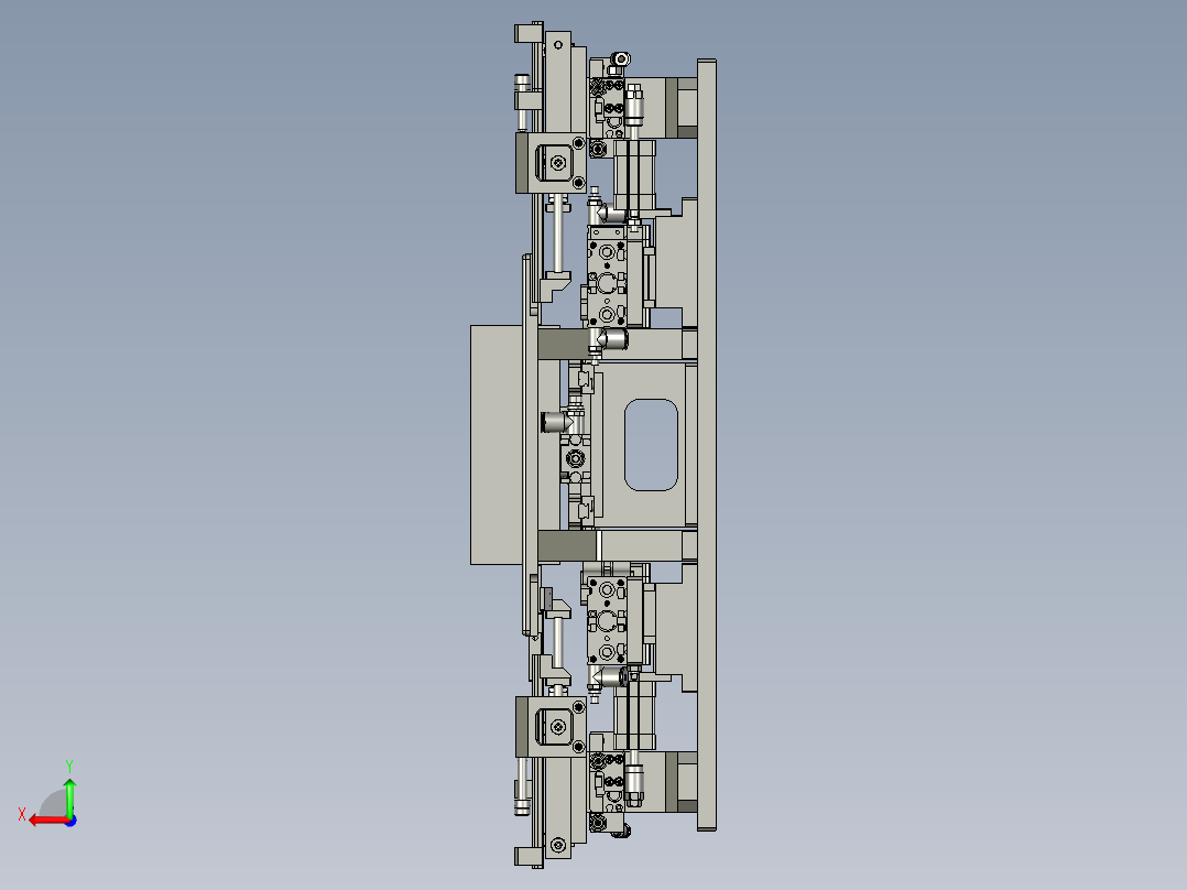 包膜模组后视图