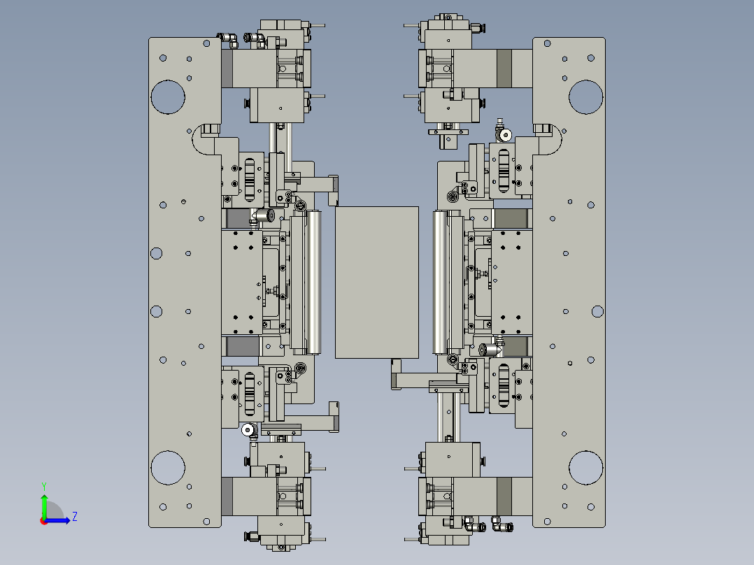 包膜模组左视图
