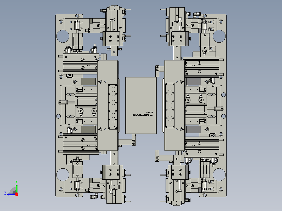 包膜模组右视图
