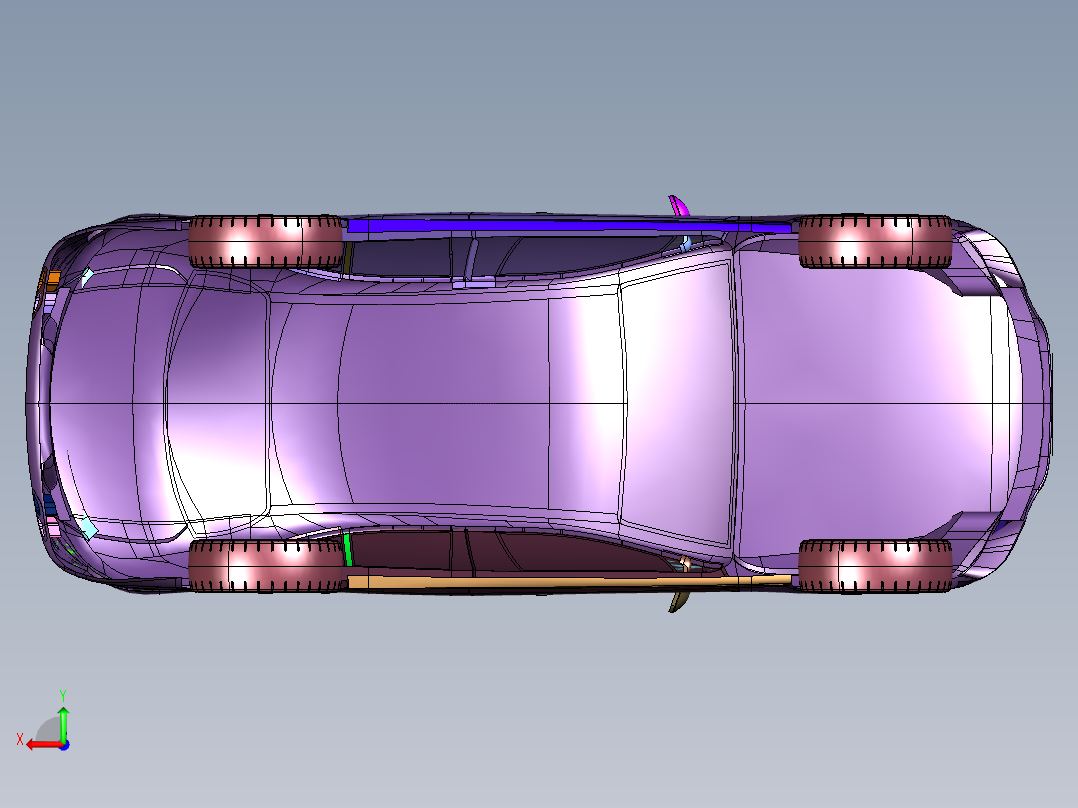 奔驰AMG-E43特别版后视图