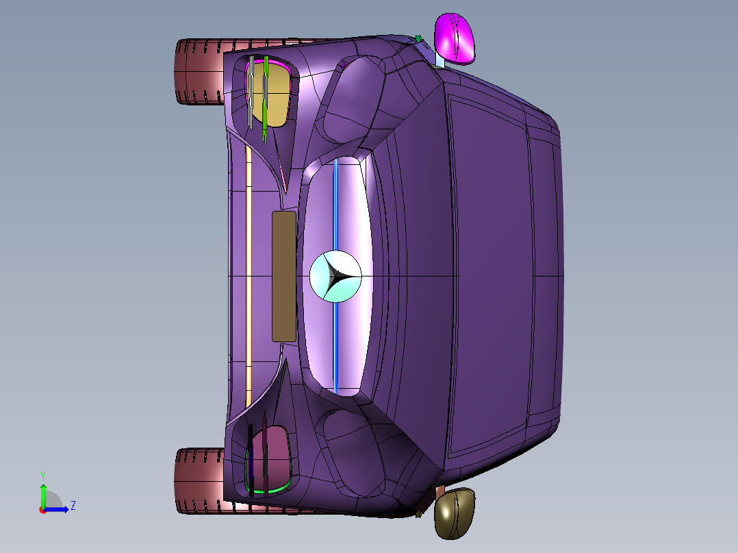 奔驰AMG-E43特别版左视图