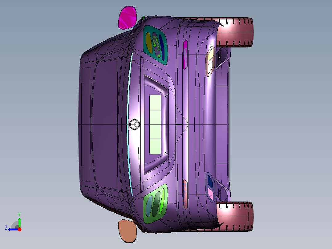 奔驰AMG-E43特别版右视图