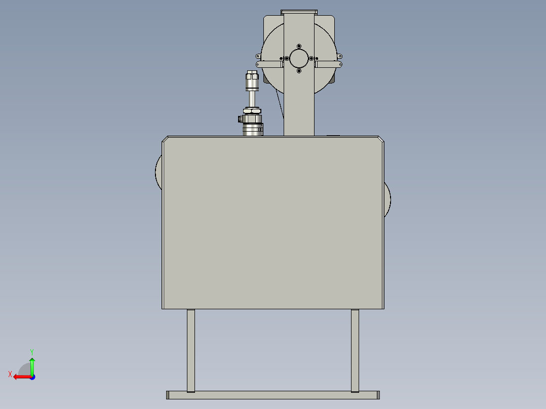 连体生产组装线-GPHD108-切膠紙總成后视图