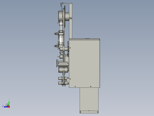 连体生产组装线-GPHD108-切膠紙總成右视缩略图