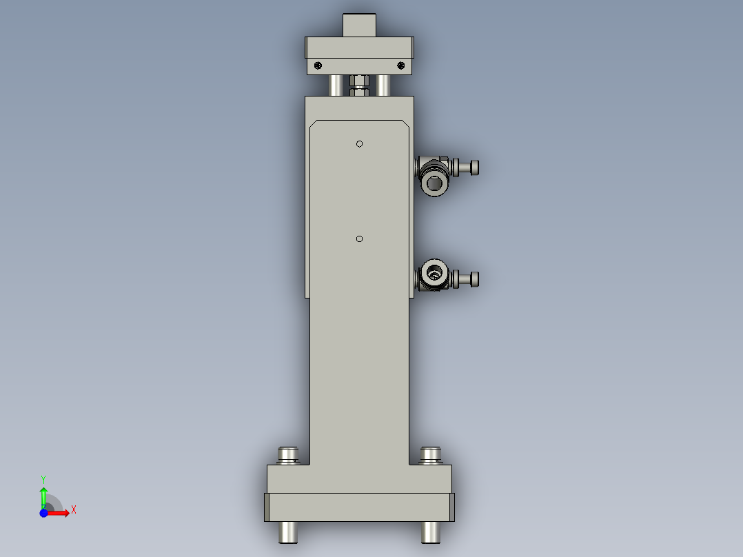 XM-02-04超声波顶板前视图