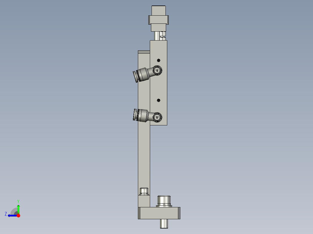 XM-02-04超声波顶板右视图