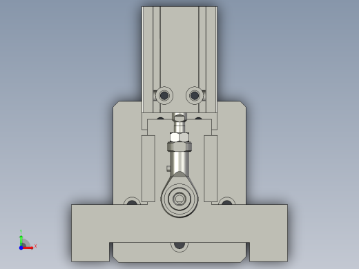 空盘分离机构前视缩略图
