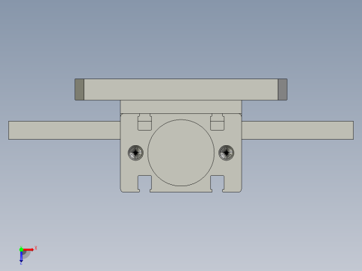 空盘分离机构俯视缩略图
