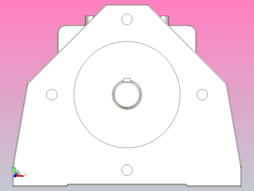 PV2R3底座安装型油泵[PV2R3-60-L-RBB]前视缩略图