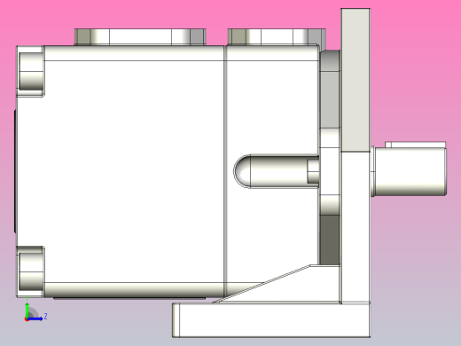PV2R3底座安装型油泵[PV2R3-60-L-RBB]左视缩略图