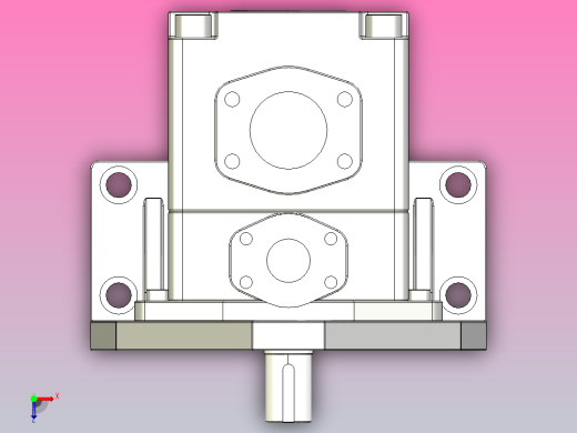 PV2R3底座安装型油泵[PV2R3-60-L-RBB]俯视缩略图