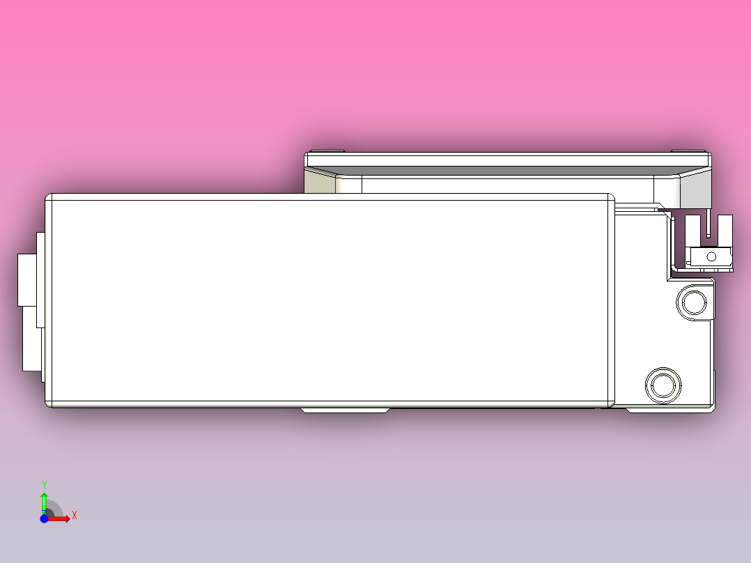 滚珠丝杠直线轴内置导轨TPA-GCR-120-1610C-L150-MR-M40-N3前视图