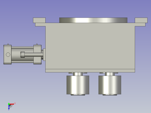 端头轧机俯视缩略图