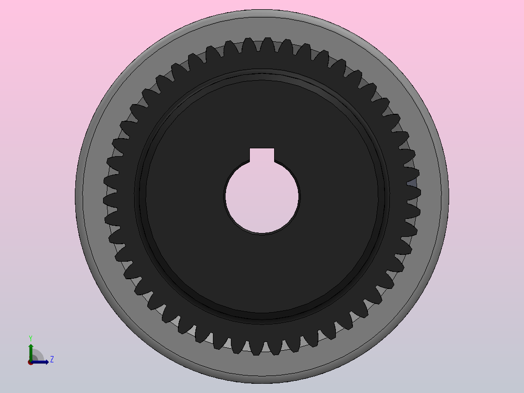 曲面联轴器_RGF-32-15-15左视图