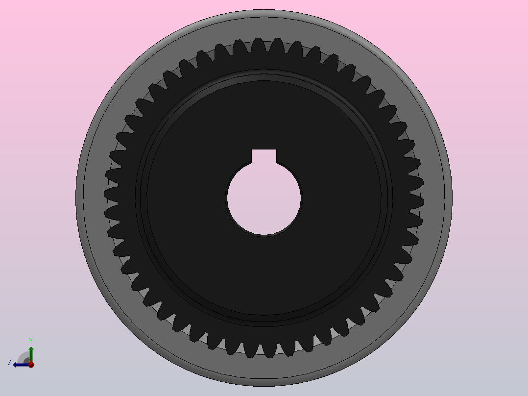 曲面联轴器_RGF-32-15-15右视图