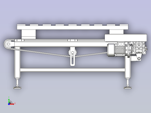 输送机-链式输送机前视缩略图