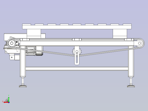 输送机-链式输送机后视缩略图
