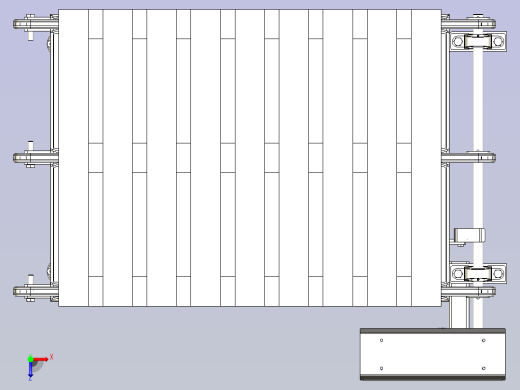 输送机-链式输送机俯视缩略图