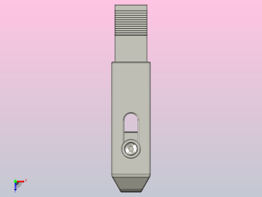 铣床夹具俯视缩略图