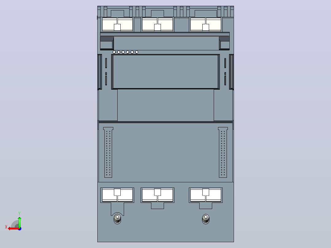 PLC S7-1500后视图