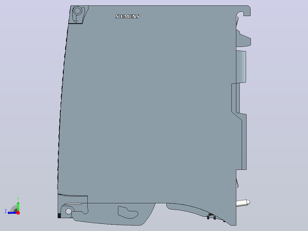PLC S7-1500右视图
