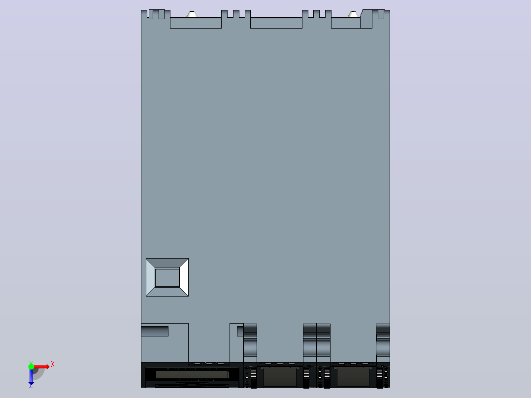 PLC S7-1500俯视图