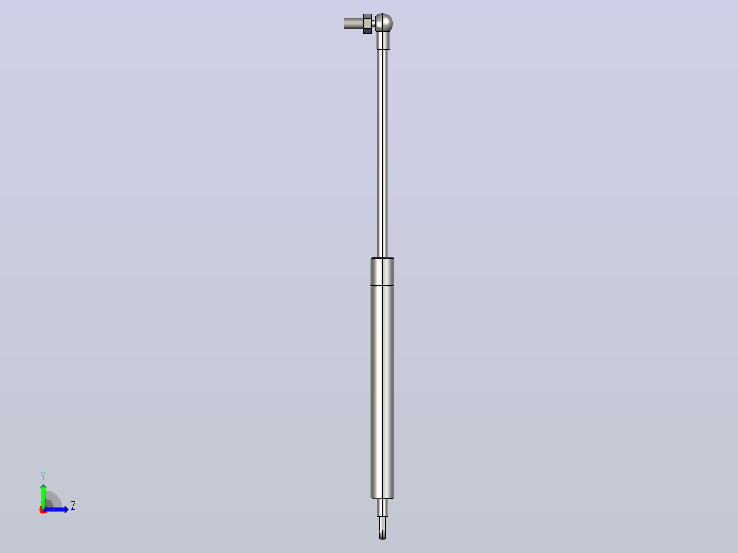 gsb18-b-c-s140_asm氮气弹簧左视图