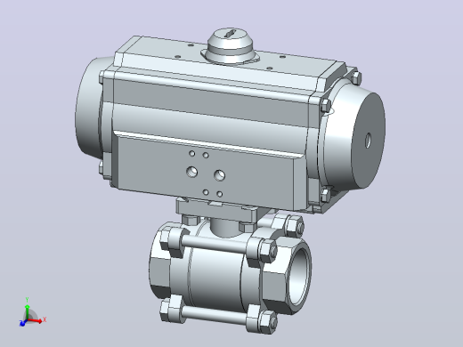 气动球阀8805_217266_2_2_and_3_2_way_ball_valve_with_pneumatic_rotary_actuator