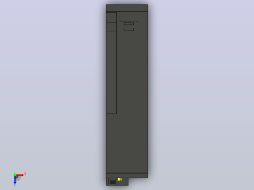 用于机器人生产线工艺过程的控制模块g172dcpu_a俯视缩略图