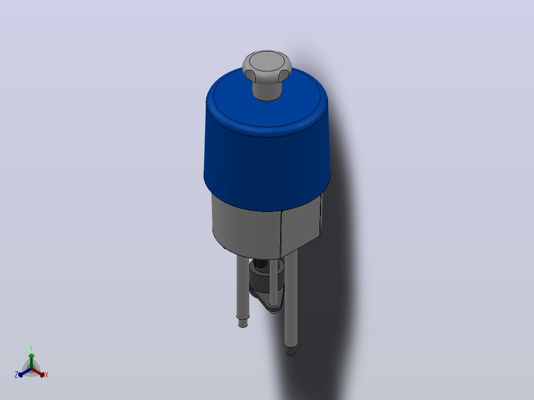 AEL5系列电动执行器[AEL51]正等轴测图