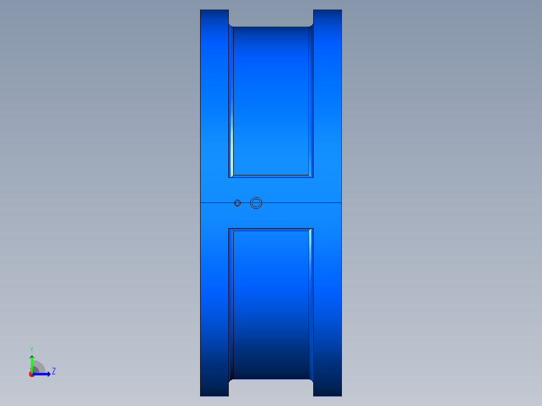 H71H╱Y╱F-PN1.6(HWF6)对夹式止回阀[H71H╱Y╱F-PN1.6(HWF6)]450左视图