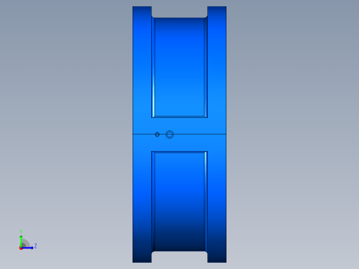 H71H╱Y╱F-PN1.6(HWF6)对夹式止回阀[H71H╱Y╱F-PN1.6(HWF6)]450左视缩略图