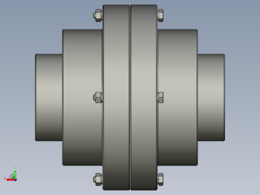 齿式联轴器 2500Nm d=60mm后视缩略图