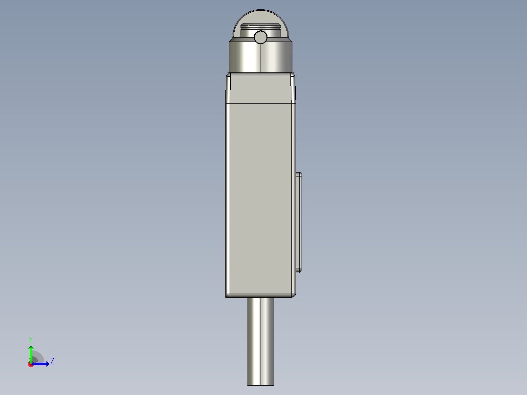 行程开关传感器TZ-3103左视图