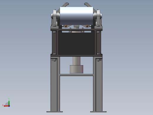 钢轨装夹夹具后视缩略图