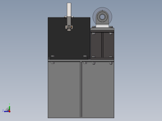 钢轨装夹夹具右视缩略图