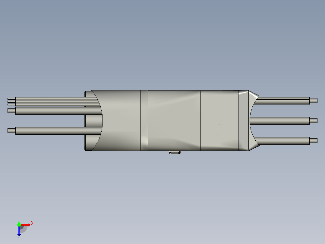 无刷速度控制器俯视图