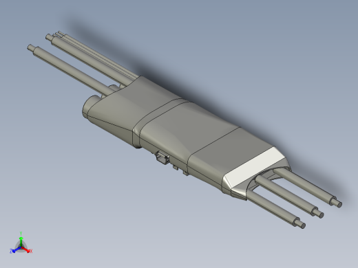 无刷速度控制器正等轴测缩略图