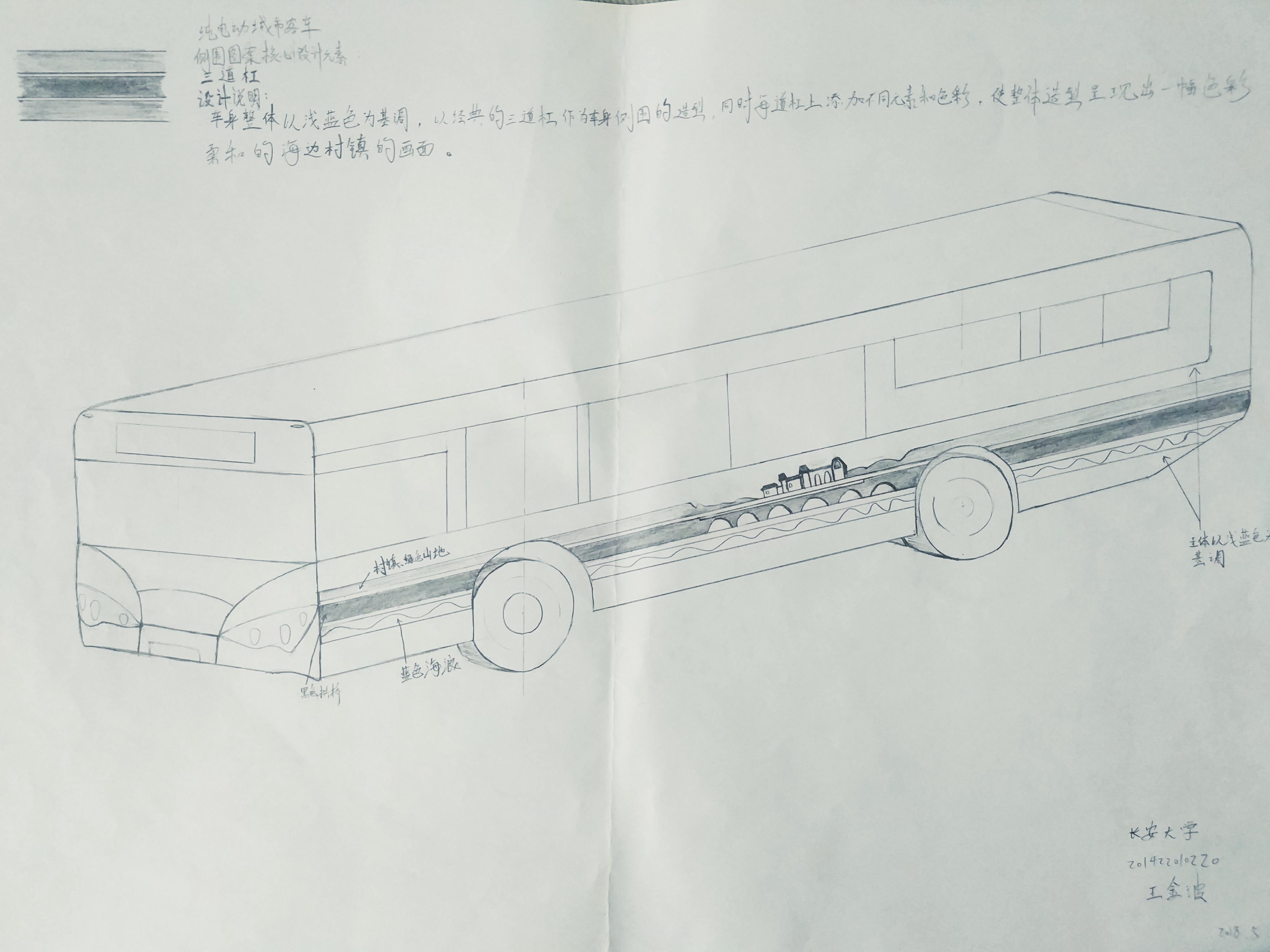 201422010220 王金波.纯电动城市客车造型设计