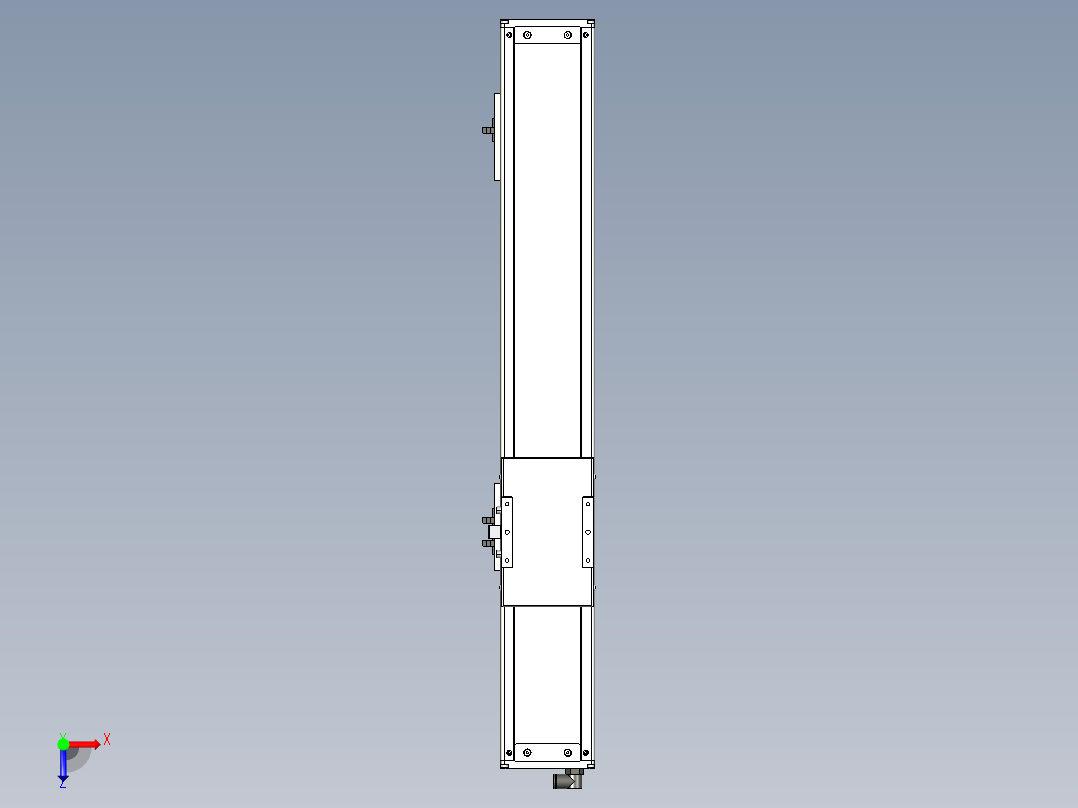 Toyo东佑达直线模组-ECH12-450-M-C4反俯视图