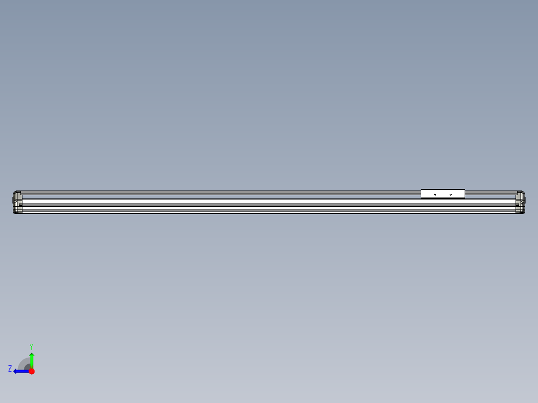 Toyo东佑达直线模组-ETH14-1250-M右视图