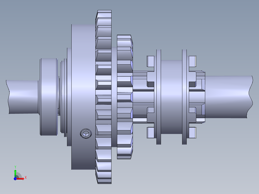 WH型滑块联轴器前视图