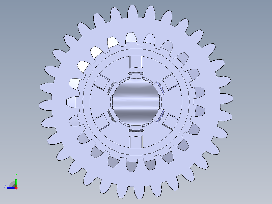 WH型滑块联轴器右视图