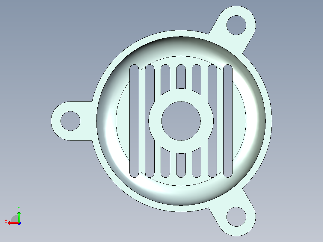 农用风车稻谷筛选机后视图