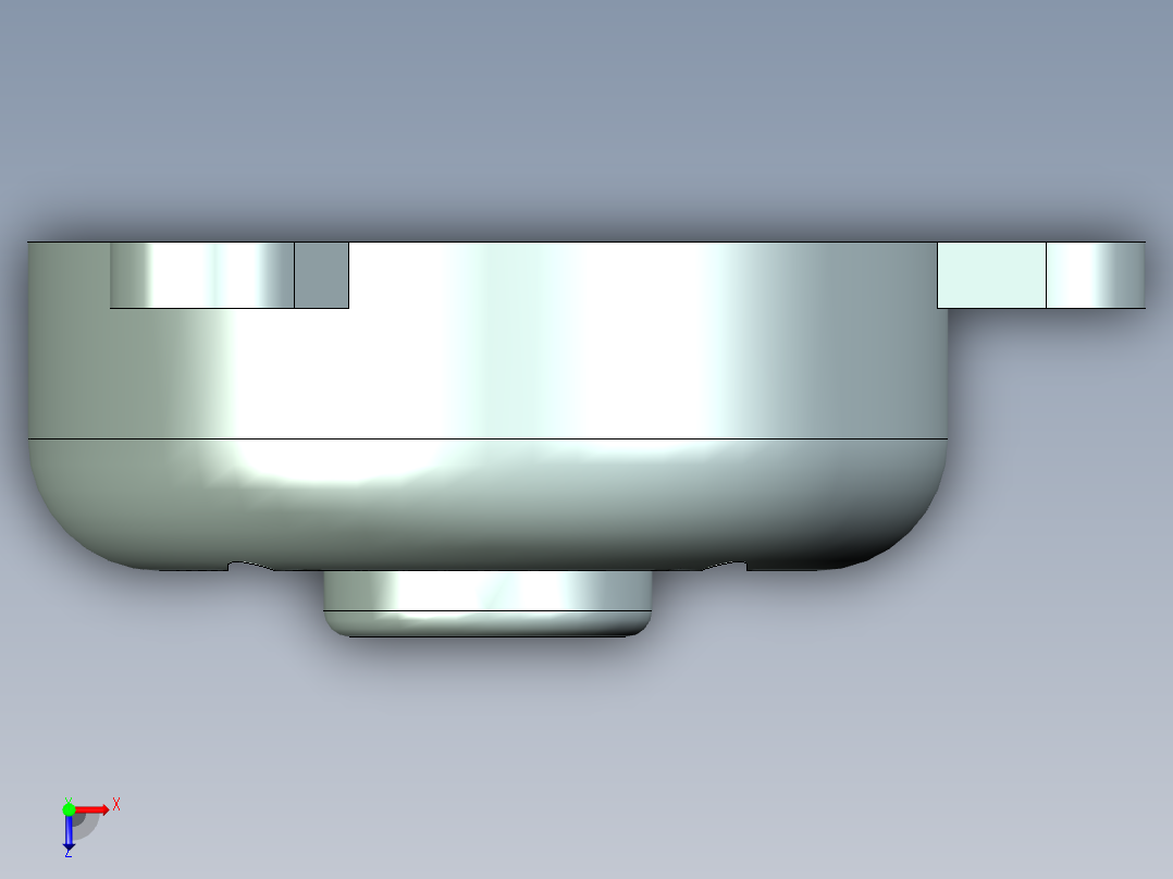 农用风车稻谷筛选机俯视图