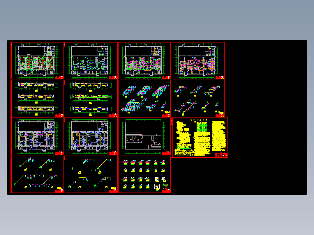 某药厂综合制剂车间净化空调施工图