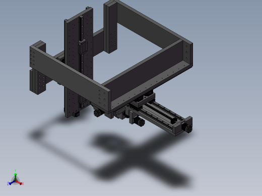 5轴自由度数控机床雕刻机 可转6轴 CNC 机械设计图纸资料 3D模型