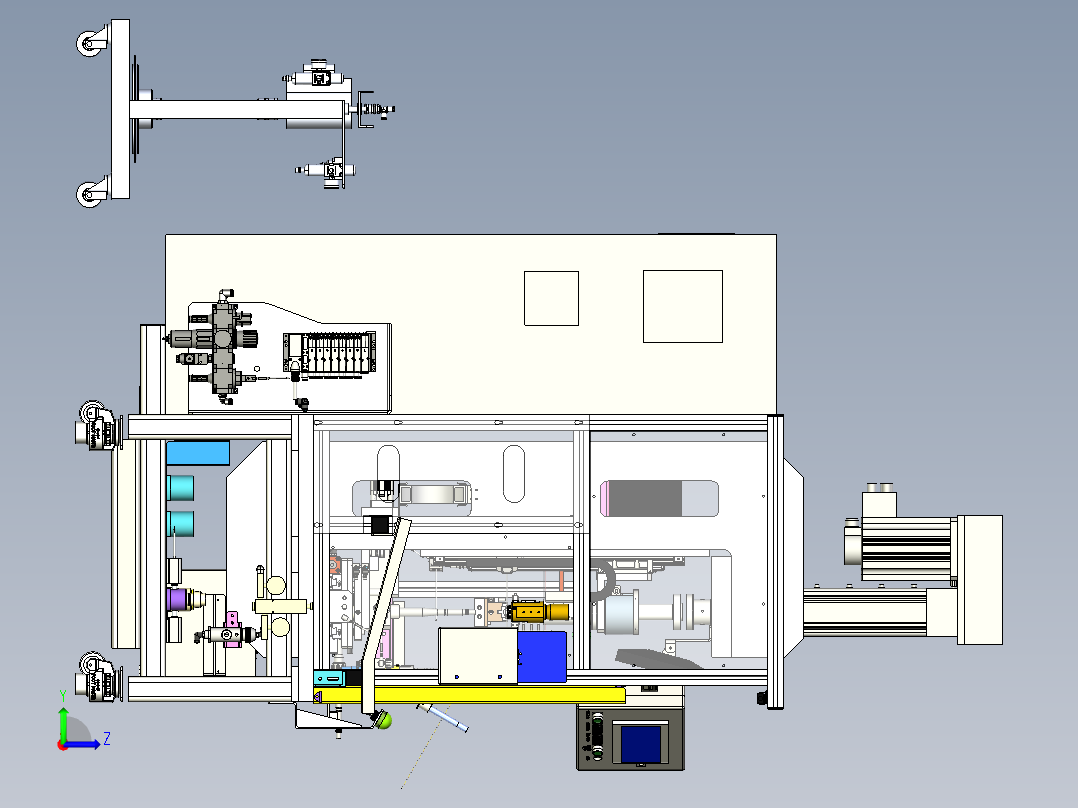锁套压装左视图