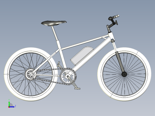 电动自行车-3--stp左视缩略图