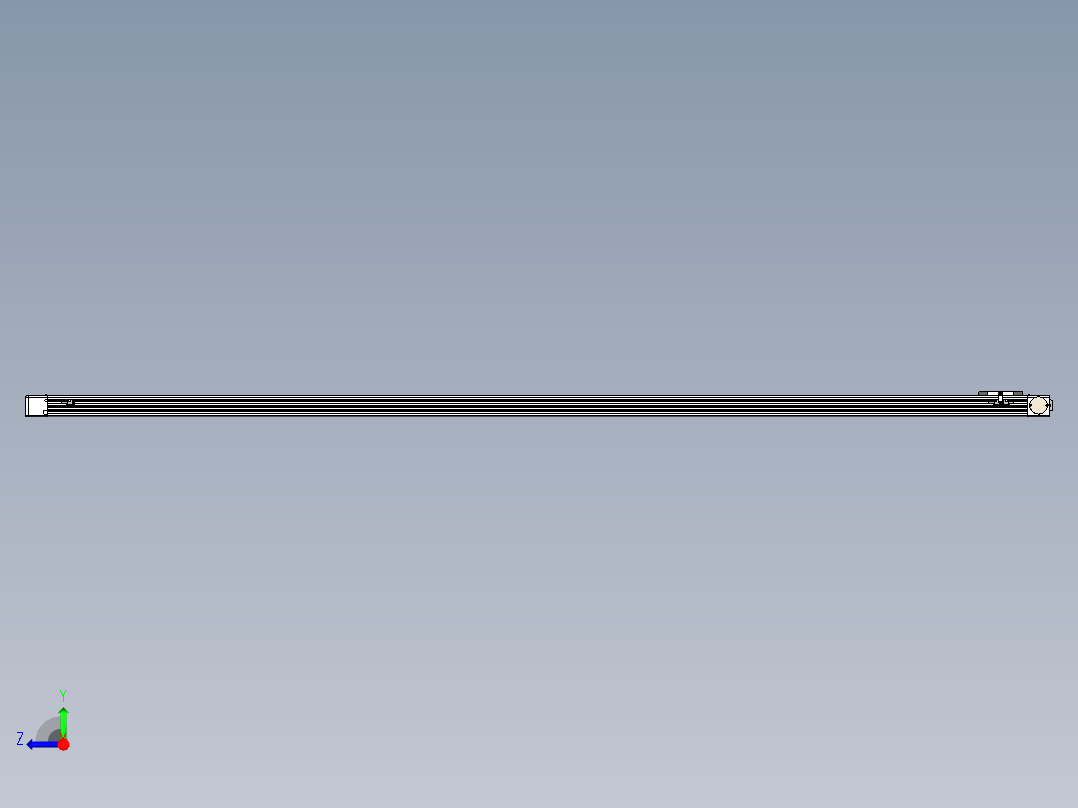 同步带滑台-欧规BC6-L120-S2900-L-P40-D3右视图